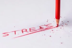 High blood pressure stresses