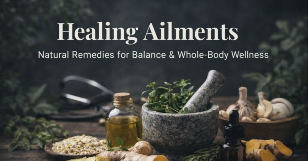 Healing Ailments | Natural Remedies & Holistic Health Natural remedies and holistic health for whole-body wellness at Healing Ailments