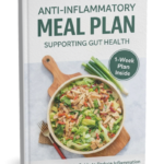 Anti-inflammatory meal plan cover showing Anti-inflammatory foods in a bowl.