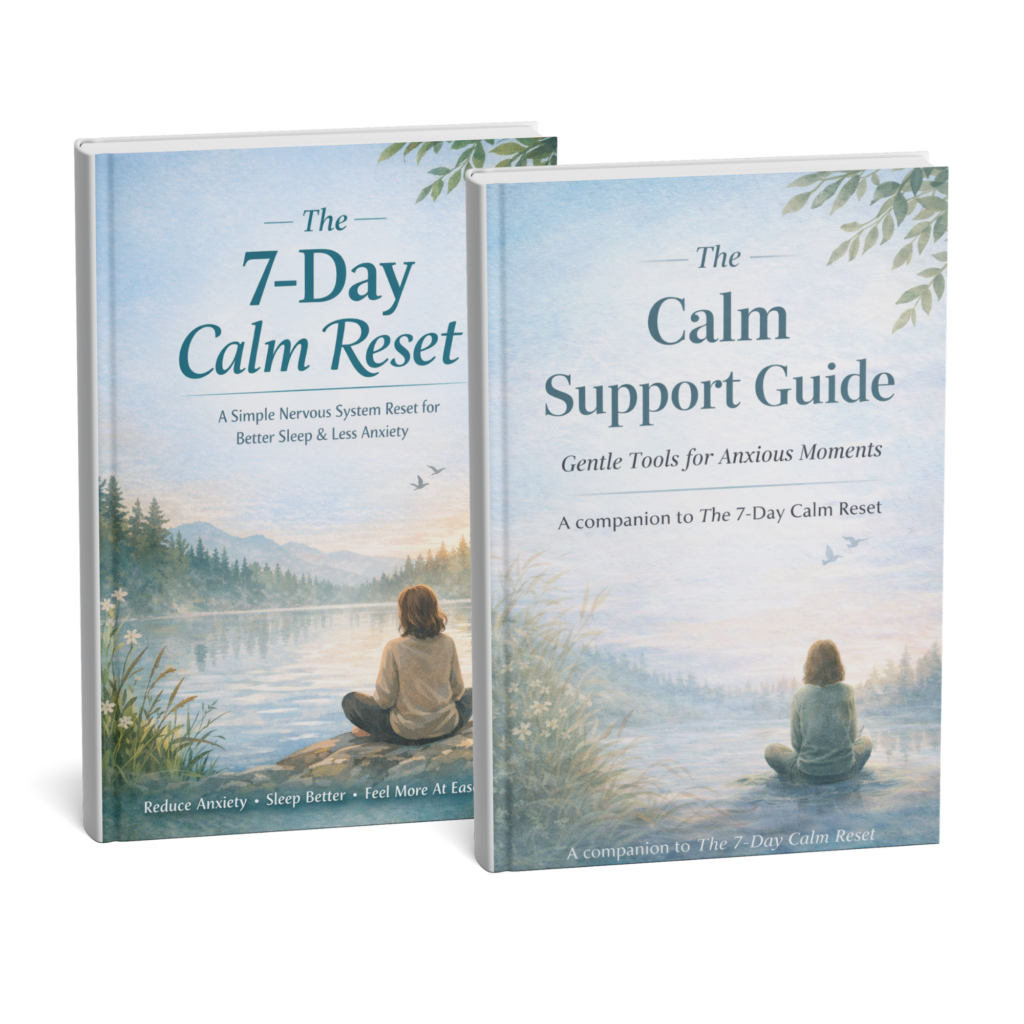 Calm nervous system bundle with two digital wellness guides