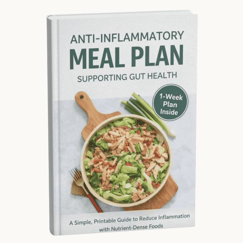 Wellness Resources | Natural Health Products & Healing Tools 5 Anti-inflammatory meal plan ebook cover image