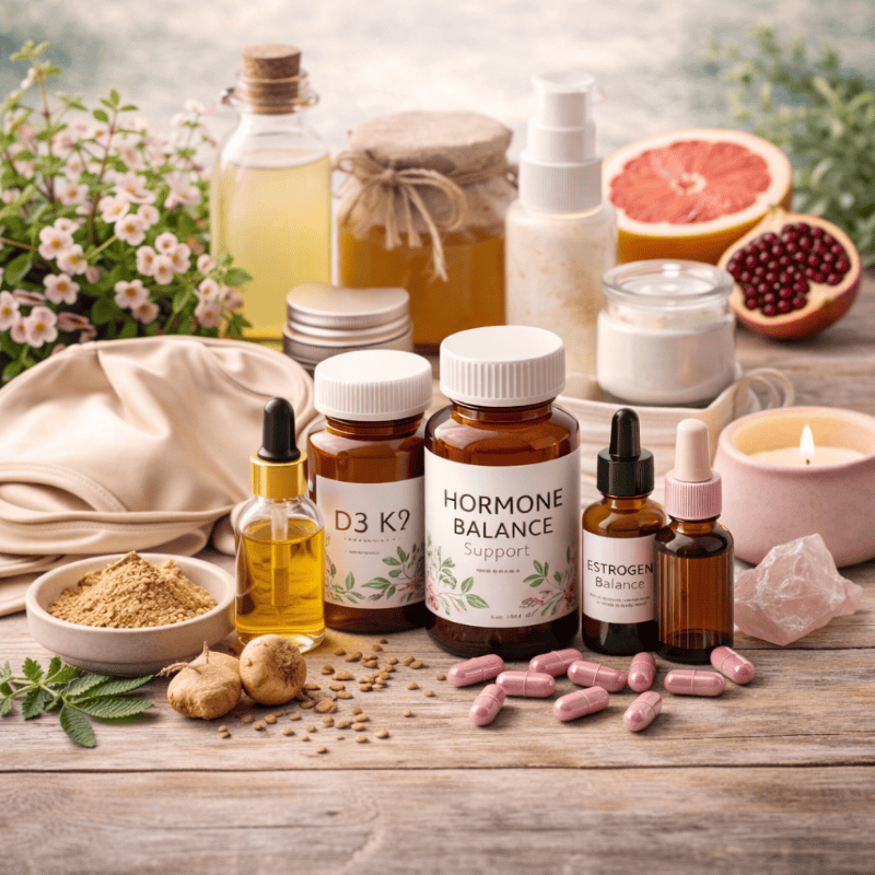 Wellness Resources | Natural Health Products & Healing Tools 13 Hormone Balance Supplements Natural Wellness Image