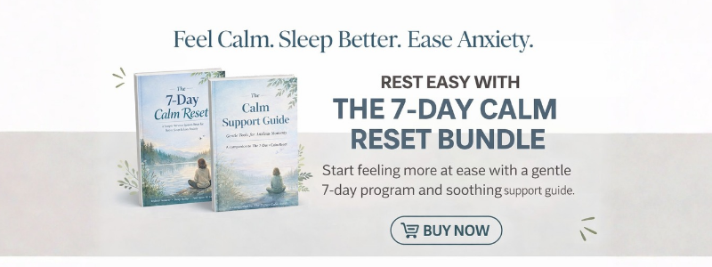 Nervous System Reset Guide – 7 Day Calm Reset Bundle for better sleep and anxiety relief