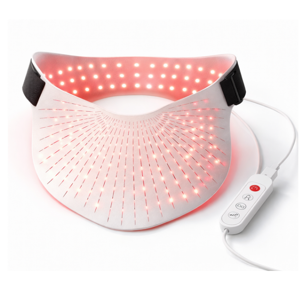 Red light therapy for thyroid support