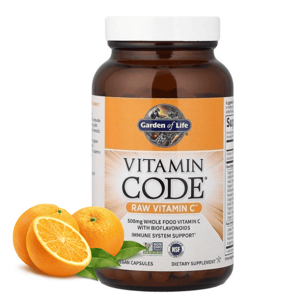 Vitamin c immune support antioxidant supplement capsules